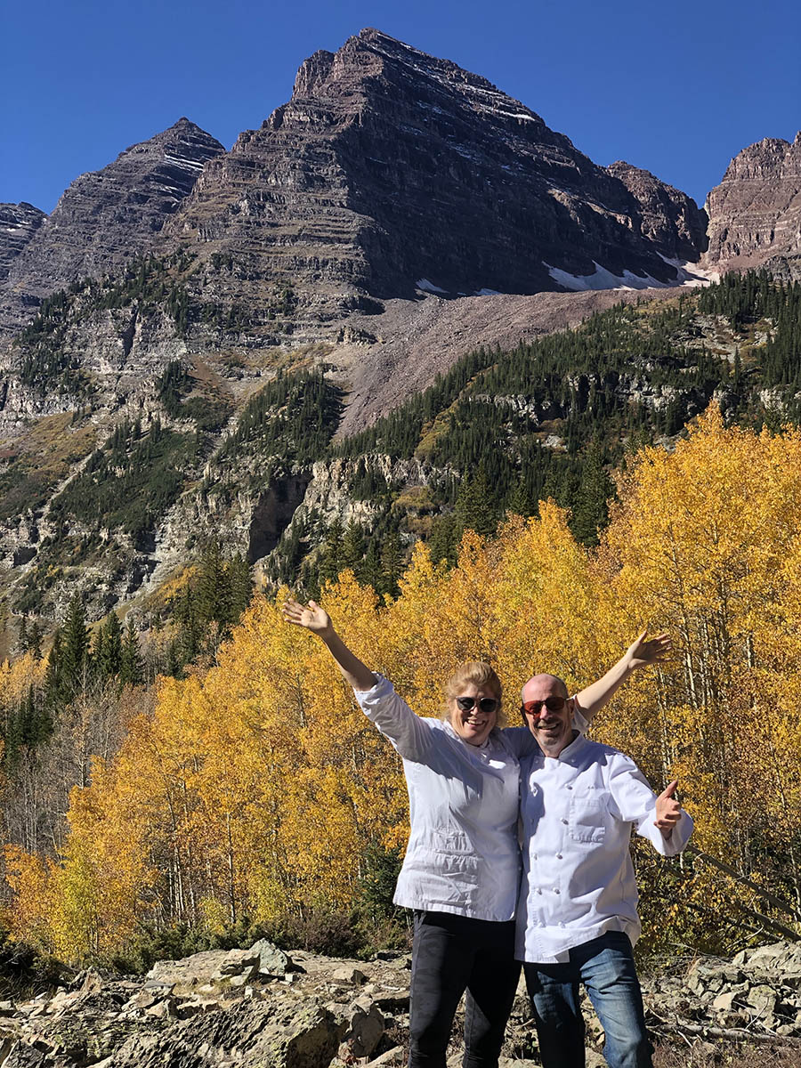 Aspen private chefs Amy and Ash